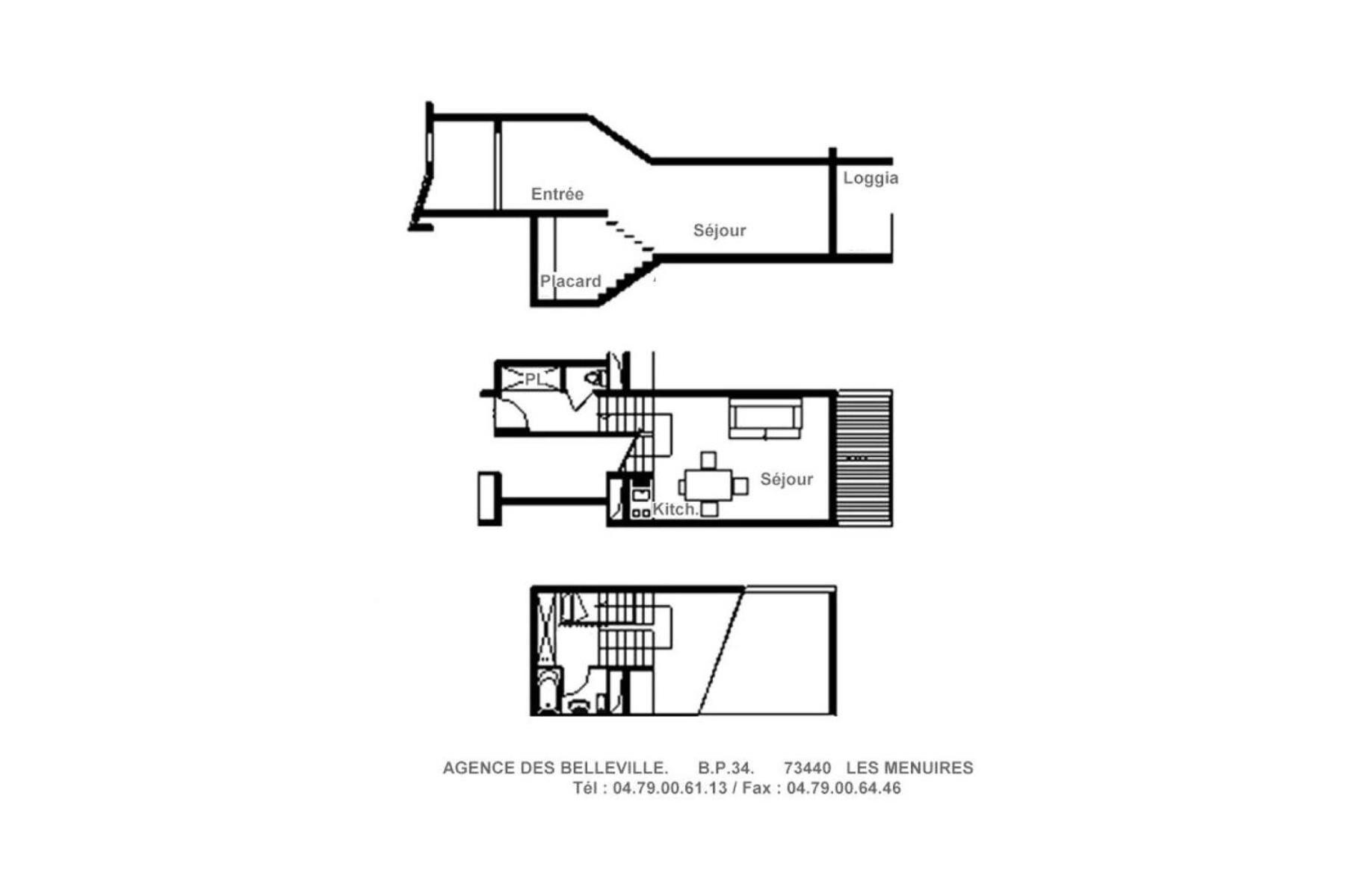 Residence Cote Brune - Studio Duplex Lumineux - Depart Et Retour Ski Aux Pieds - Balcon Mae-1704 Saint-Martin-de-Belleville Dış mekan fotoğraf